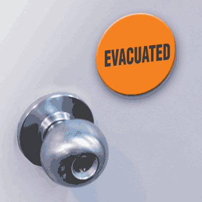 Magnetic Evacuation Signs