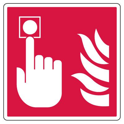 Manual Pull Station / Fire Alarm Box Sign