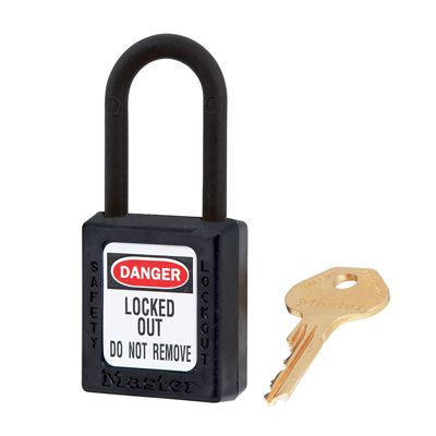 Master Lock® 406 Dielectric Thermoplastic Keyed Different Safety Padlocks