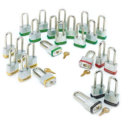 Master Lock® Steel Padlock Sets