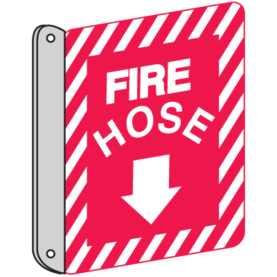Fire Hose Metal Fire Equipment Marker