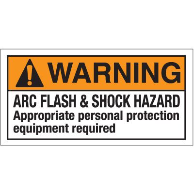 Warning Labels - Arc Flash & Hazard