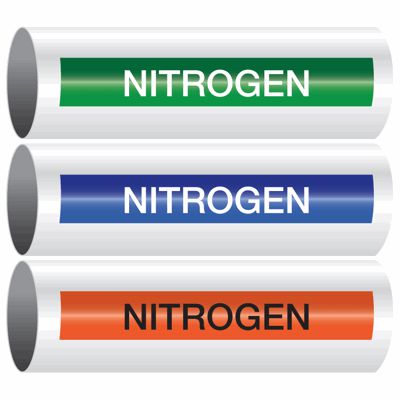 Nitrogen - Opti-Code® Self-Adhesive Pipe Markers