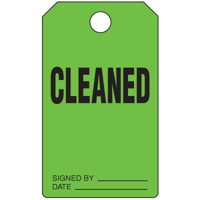 DuroTag™ Cleaned Tags