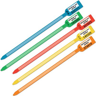 Numbered Write-On Cable Ties