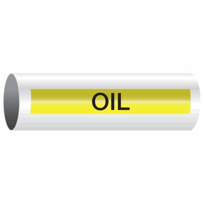 Oil - Opti-Code® Self-Adhesive Pipe Markers