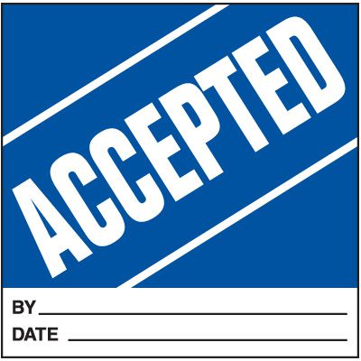 Handling Label - Accepted