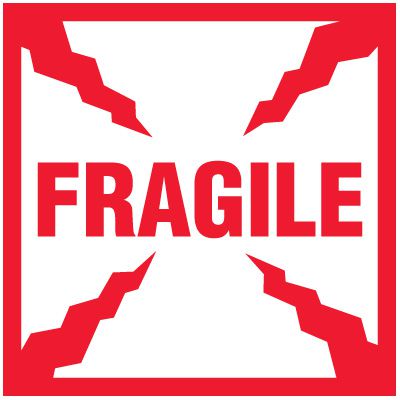 Package Handling Label - Fragile