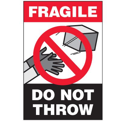 Fragile Labels - Do Not Throw