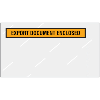 Export Document Enclosed Packing Envelopes