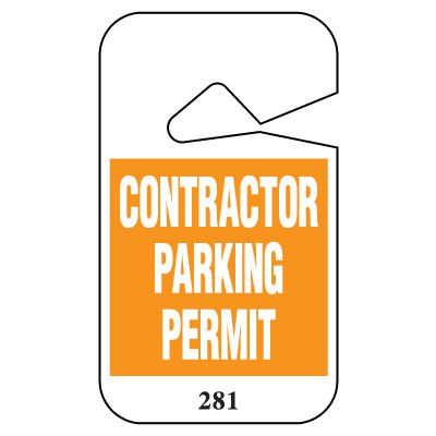 Contractor Parking Permits