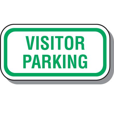 Visitor Parking Parking Sign