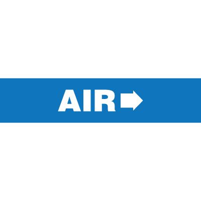 Blue Air - Wrap Around Adhesive Roll Markers