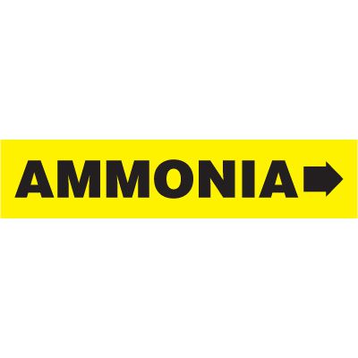 Ammonia - Wrap Around Adhesive Roll Markers