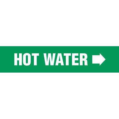 Hot Water - Wrap Around Adhesive Roll Markers