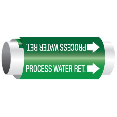 Process Water Return - Setmark Pipe Markers