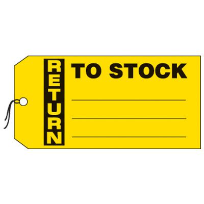 Return To Stock Production Status Tags