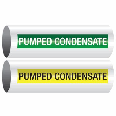 Pumped Condensate - Opti-Code® Self-Adhesive Pipe Markers