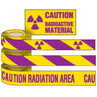 Caution- Radiation Tape