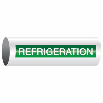 Refrigeration - Opti-Code® Self-Adhesive Pipe Markers