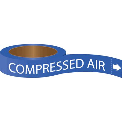 Compressed Air - Roll Form Adhesive Pipe Markers