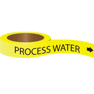 Process Water - Roll Form Adhesive Pipe Markers