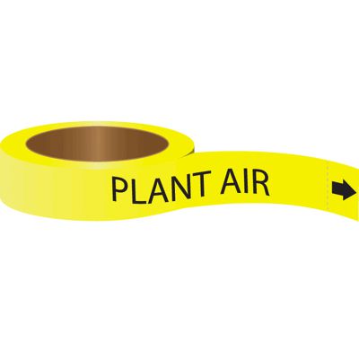 Plant Air - Roll Form Adhesive Pipe Markers