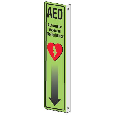 2-Way AED Signs