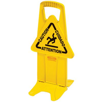Rubbermaid Stable Safety Sign  9S09