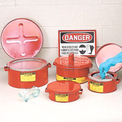 Safety Bench Cans