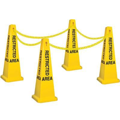 Restricted Area Safety Cone Kit