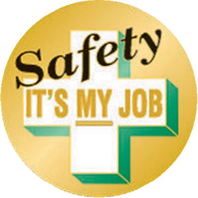 Safety It's My Job Pin