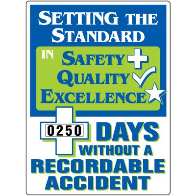Setting The Standard Recordable Accident Scoreboard