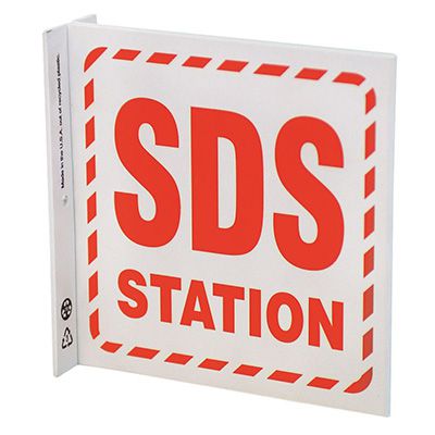 SDS Station L-Style Sign