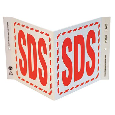 SDS V-Style Sign