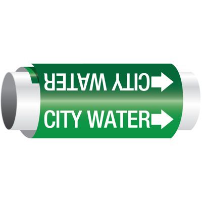 City Water - Setmark® Snap-Around Pipe Markers