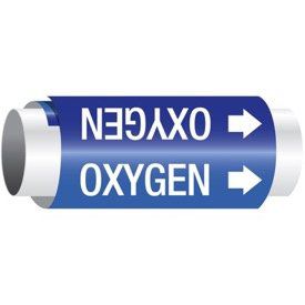Oxygen - Setmark® Snap-Around Pipe Markers