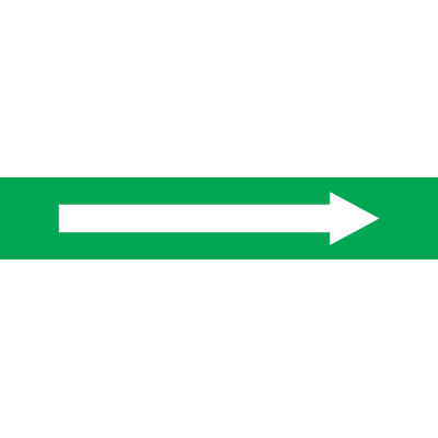 Directional Arrows -  Economy Self-Adhesive Pipe Markers