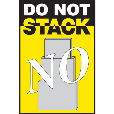 Shipping Labels - No Do Not Stack