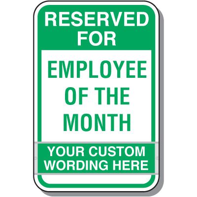 Employee of the Month Parking Sign Kit