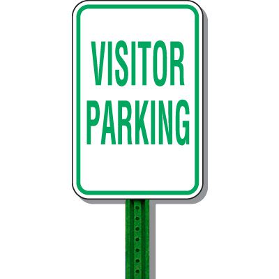 Sign Post Kit - Visitor Parking Signs