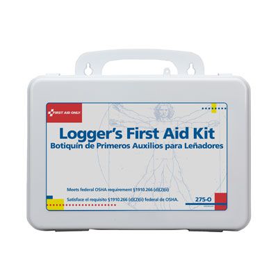 First Aid Only Logger's Industry First Aid Kit 275-O