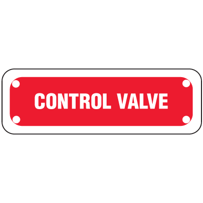 Control Valve Sprinkler Sign
