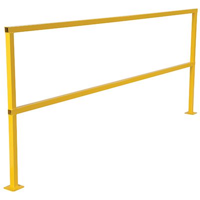 Steel Square Safety Handrails W/O Toeboard