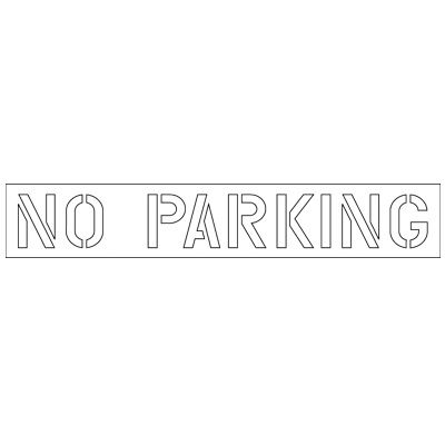 Stencils- No Parking Pavement Tool S-7121 D