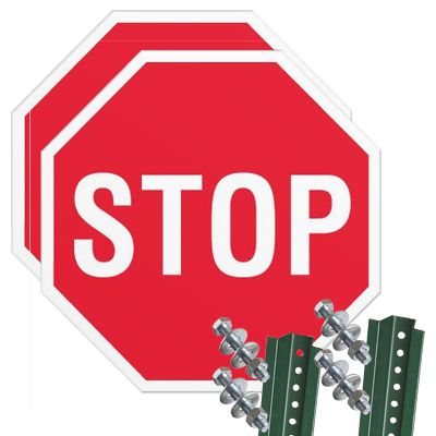 Double Stop Sign Kit