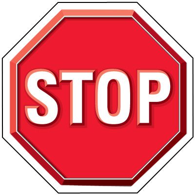 3-D Reflective Stop Sign