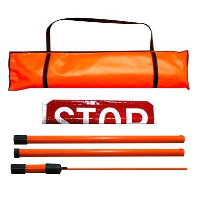Stop/Slow Roll Up Traffic Directing Paddle Kits