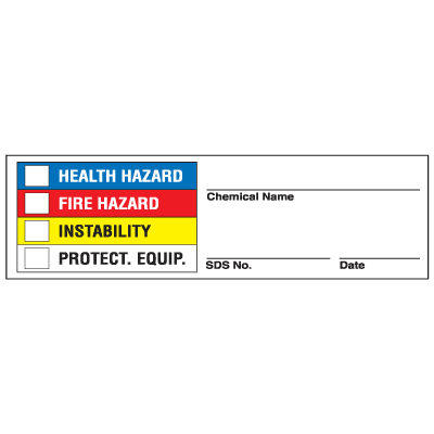 HMIS Labels - UltraStick Adhesive Labels