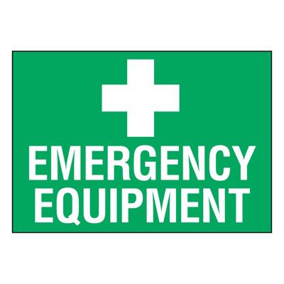 Super-Stik Signs - Emergency Equipment
